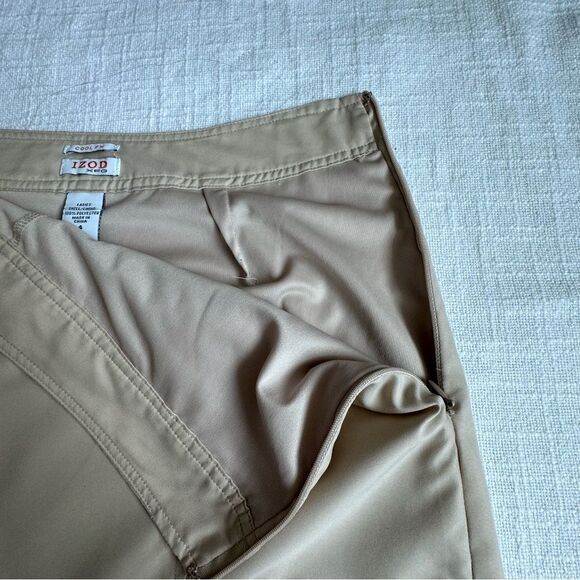Izod XFG Skort Cream Womens Cool FX Golf Sporty Pockets Size 4 NWOT - Picture 4 of 15